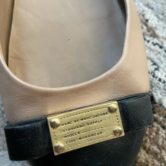 Marc jacobs color block leather ballet flats - Picture 5 of 7